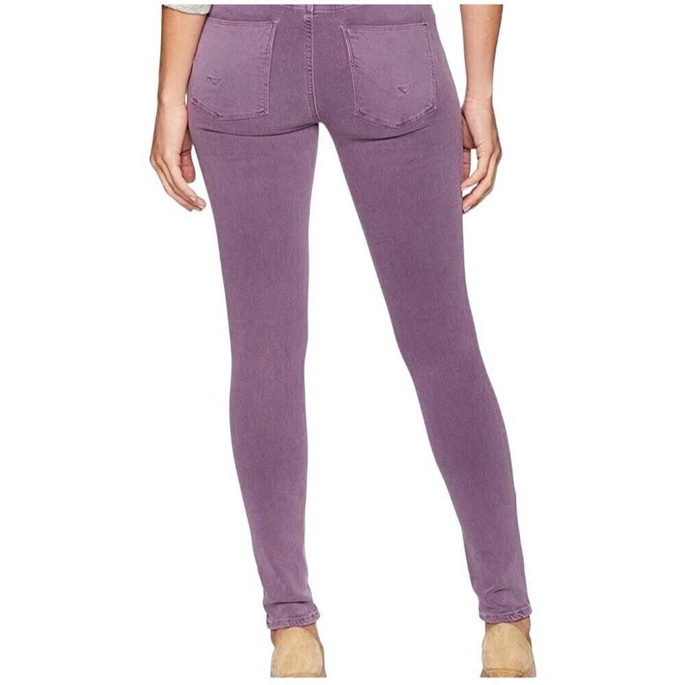 Hudson Jeans Pants Womens Size 26 Purple Corduroy Skinny Stretch 5-Pocket - Picture 3 of 10